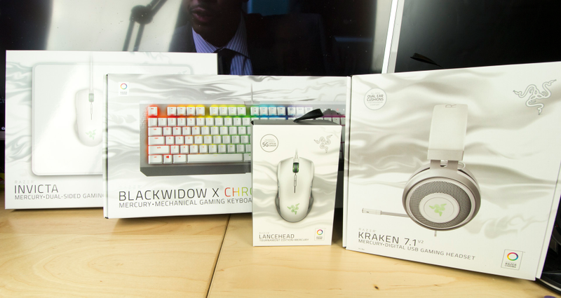 Illustration for article titled Razer Gear Looks Really Nice In White